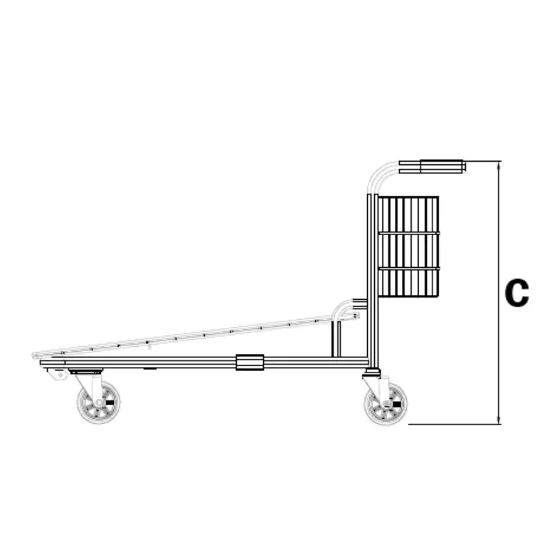 Wózki transportowe WTC2 parametry